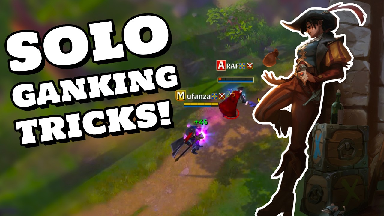 Solo Ganking GUIDE and gameplay