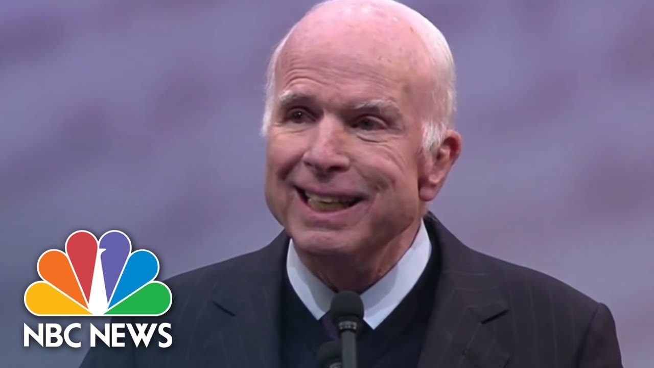 Senator John McCain’s Most Memorable Political Moments | NBC News
