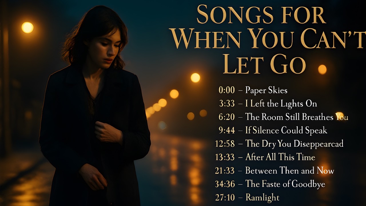 💔 Songs for When You Can&rsquo;t Let Go &ndash;  Emotional Pop Songs