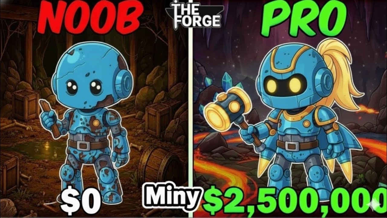 I Completed World -1 In The Forge #viral #roblox #games 