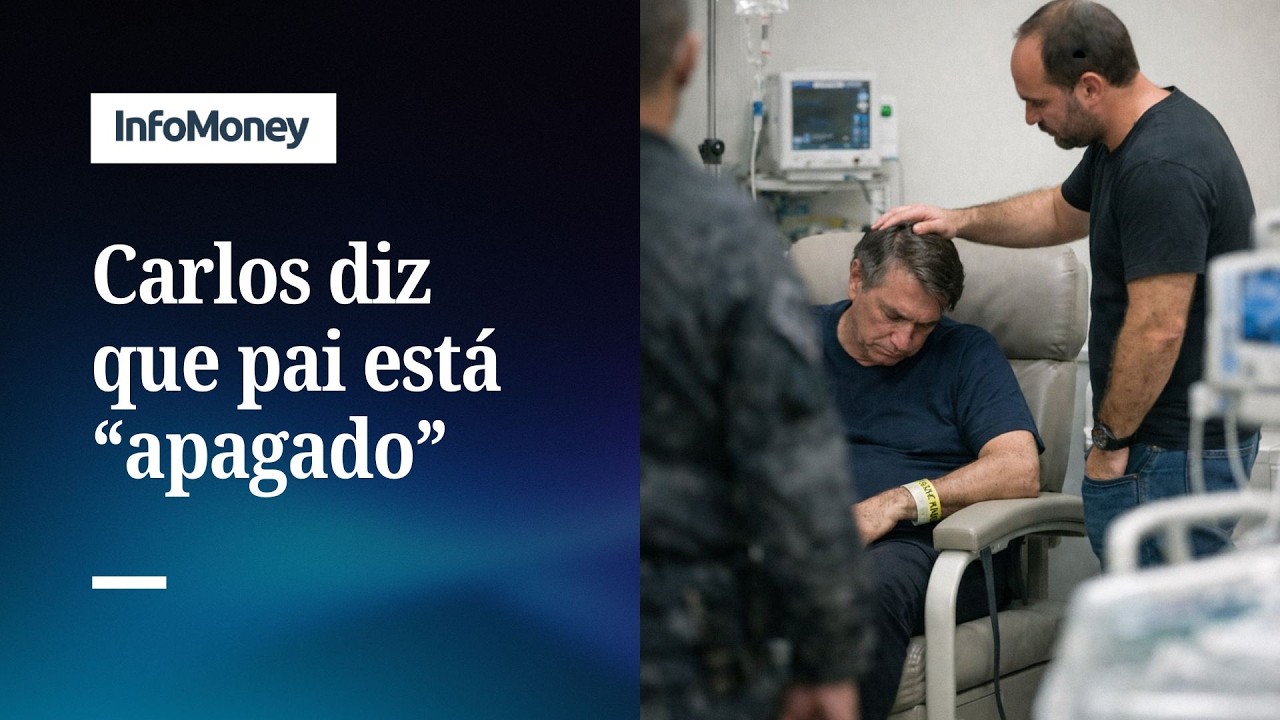Carlos Bolsonaro diz que Bolsonaro est&aacute; &ldquo;apagado&rdquo; por rem&eacute;dios&nbsp;| InfoMoney News