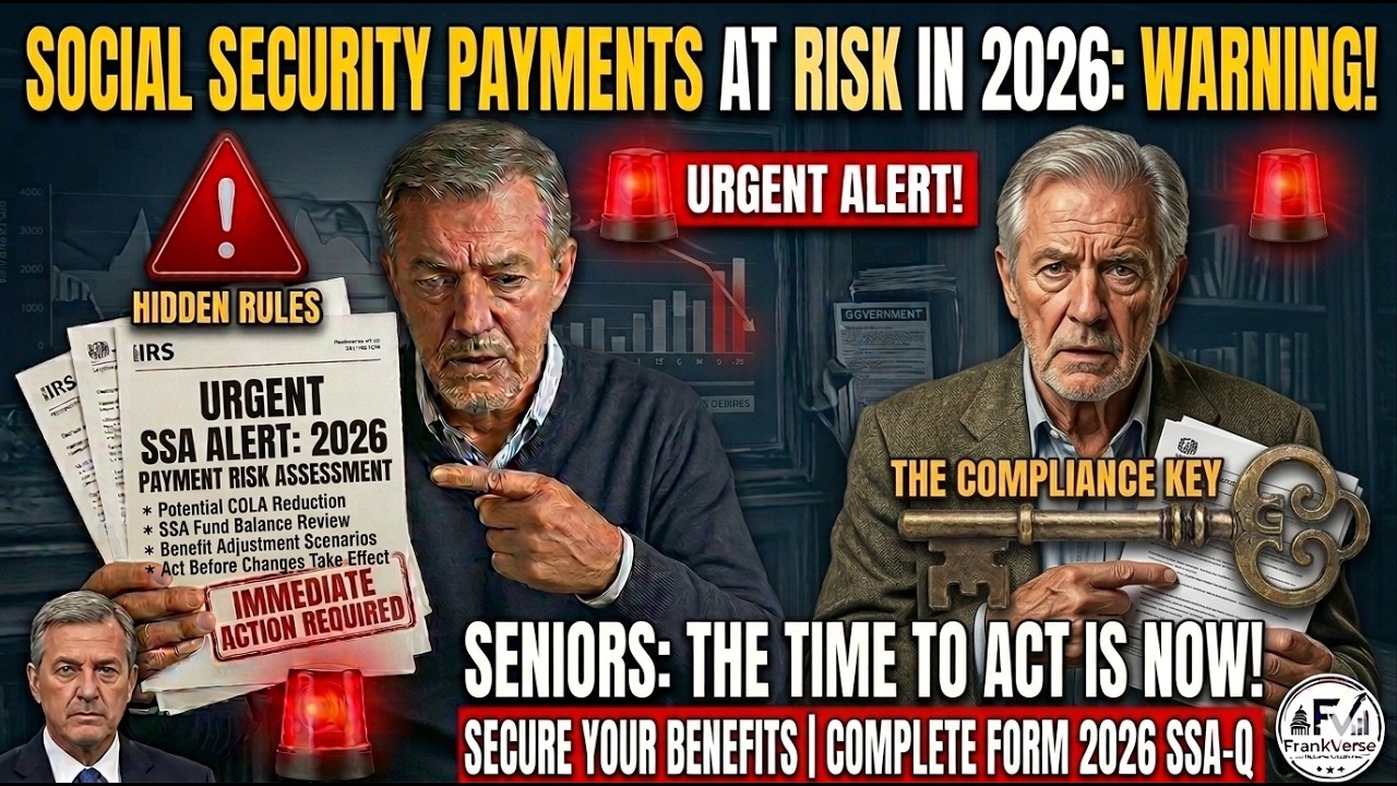 Social Security Payments at Risk in 2026 What Seniors Need to Do Now Today