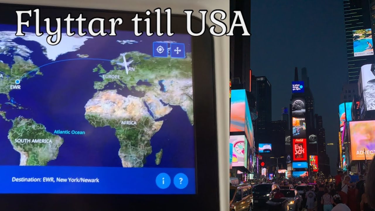 Flyttar till USA| som utbytesstudent