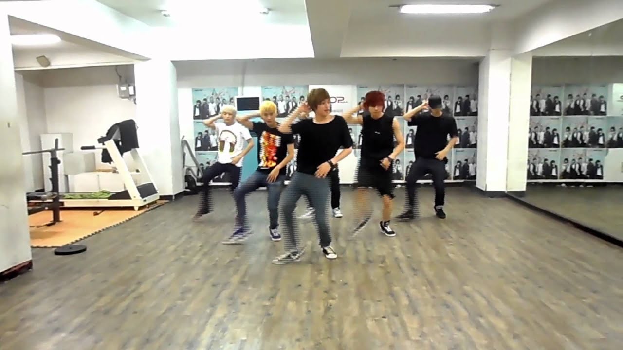 TEEN TOP '나랑 사귈래?' (Be ma girl) 안무영상 인간하트ver.