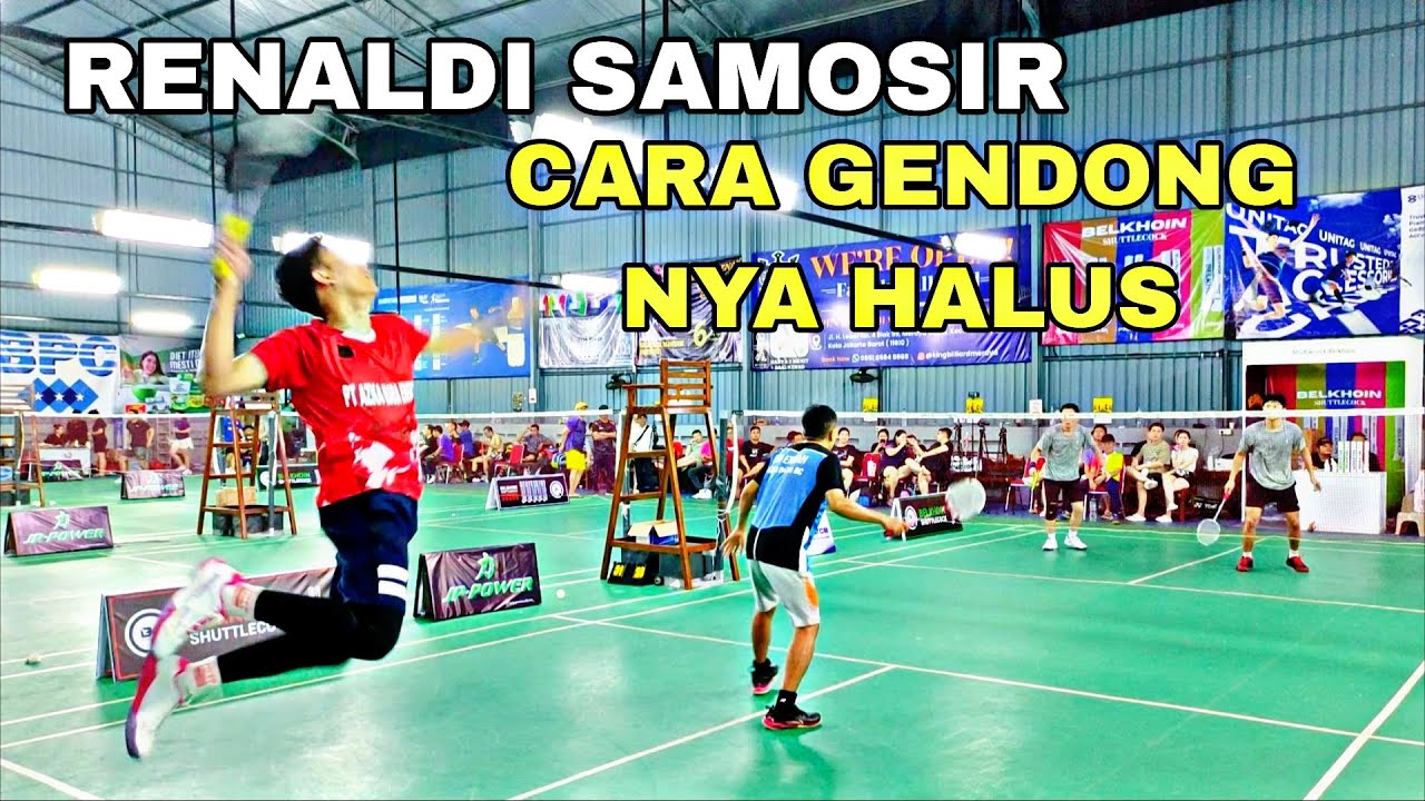 FAHMI Mubarok Tidak di Kasih SMASH Lawan Renaldi SAMOSIR || Tarkam VVIP Gendongan LA x KENZO OPEN 