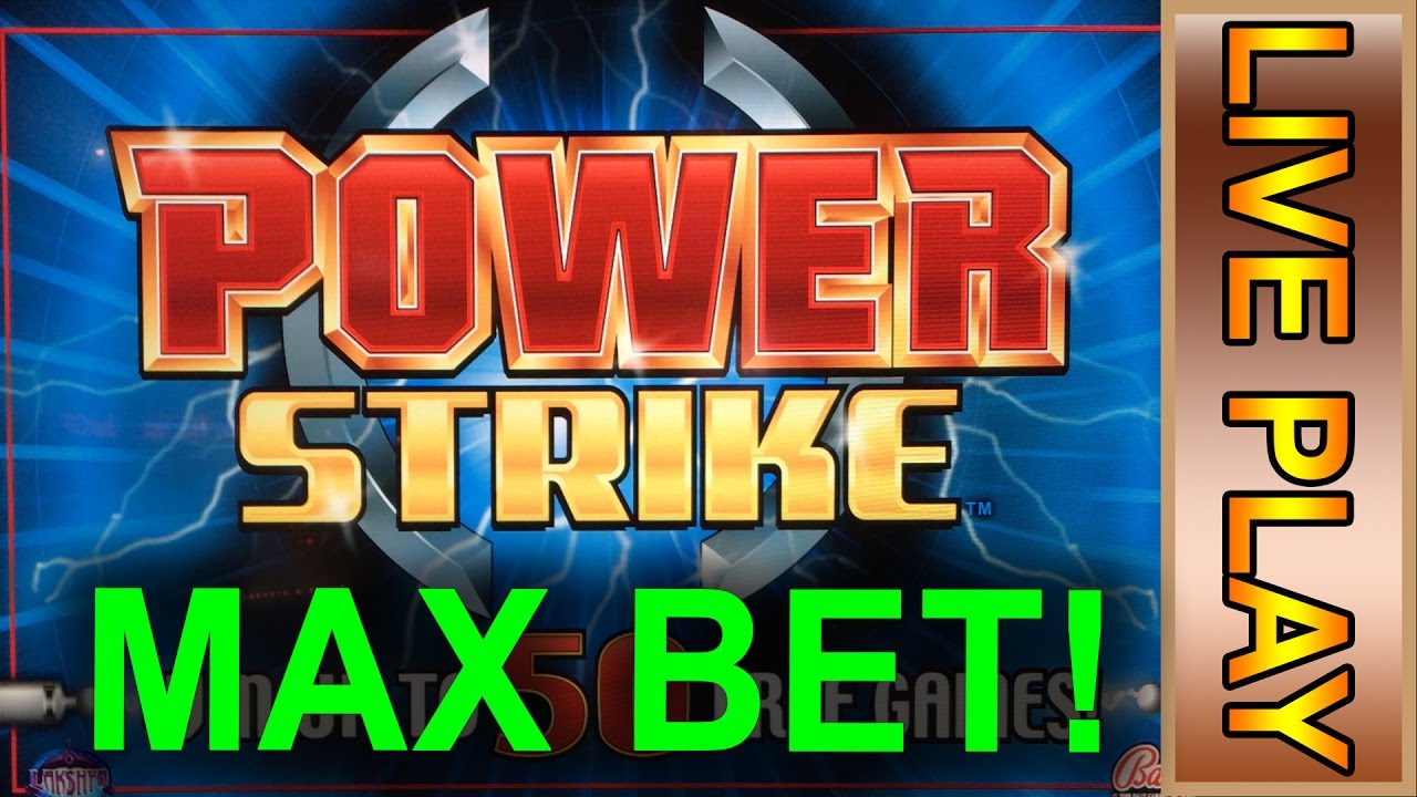 Bally POWER STRIKE - MAX BET LIVE PLAY!! @Cosmopolitan