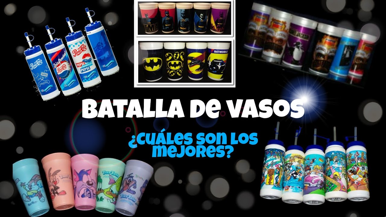 Colección De Vasos **PEPSILINDROS** || En-KDNA2