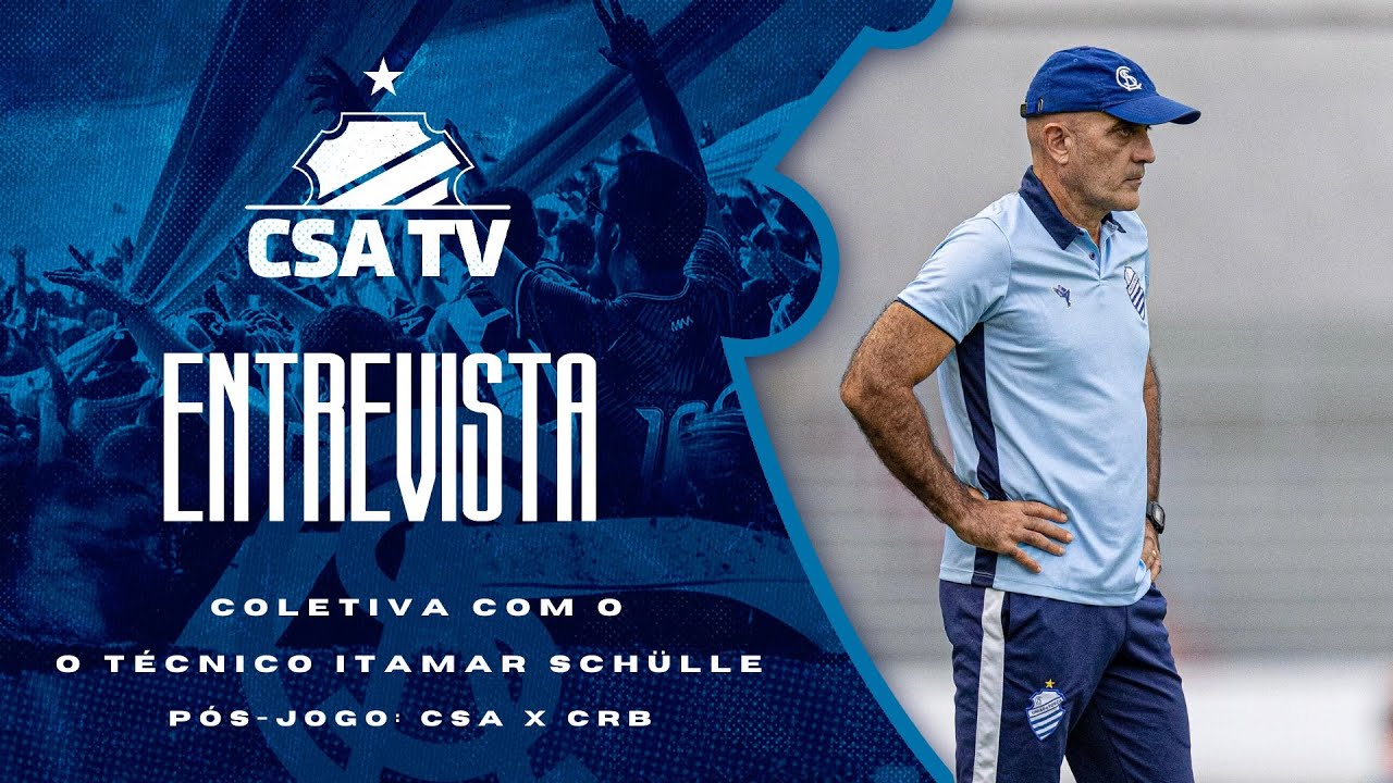 Coletiva pós-jogo com o técnico Itamar Schülle: CSA 0x2 CRB - CSA TV
