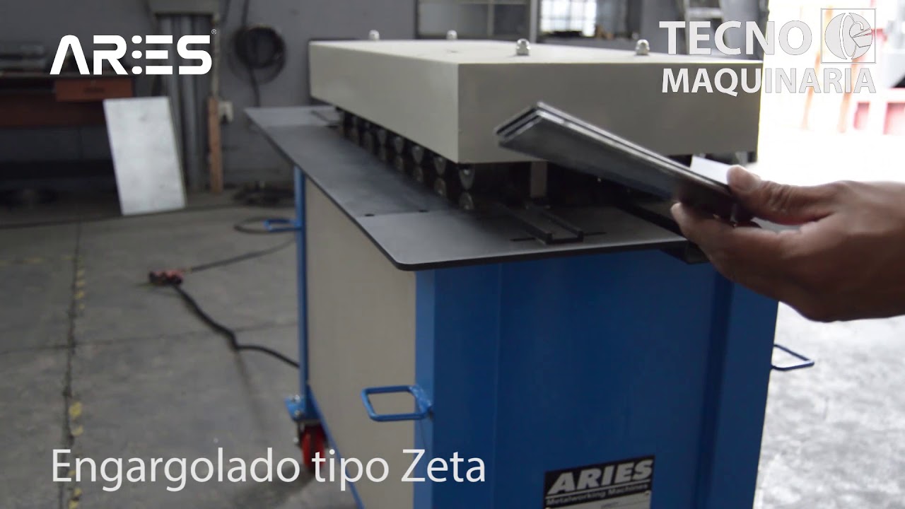 Maquina Engargoladora LC12M (Lockforming machine)