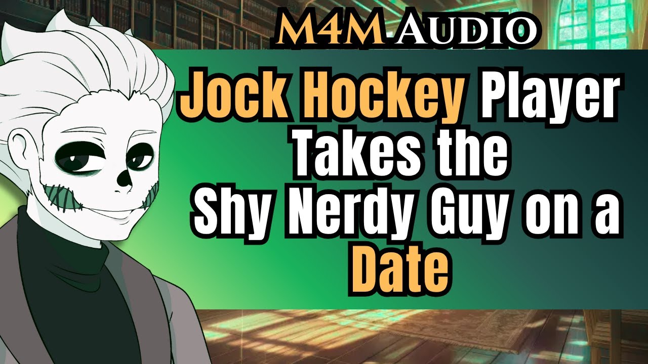 [M4M] Himbo Jock Hockey Player Takes the Shy Nerdy Guy on a Date [Wholesome] [Barnes and Noble Date]