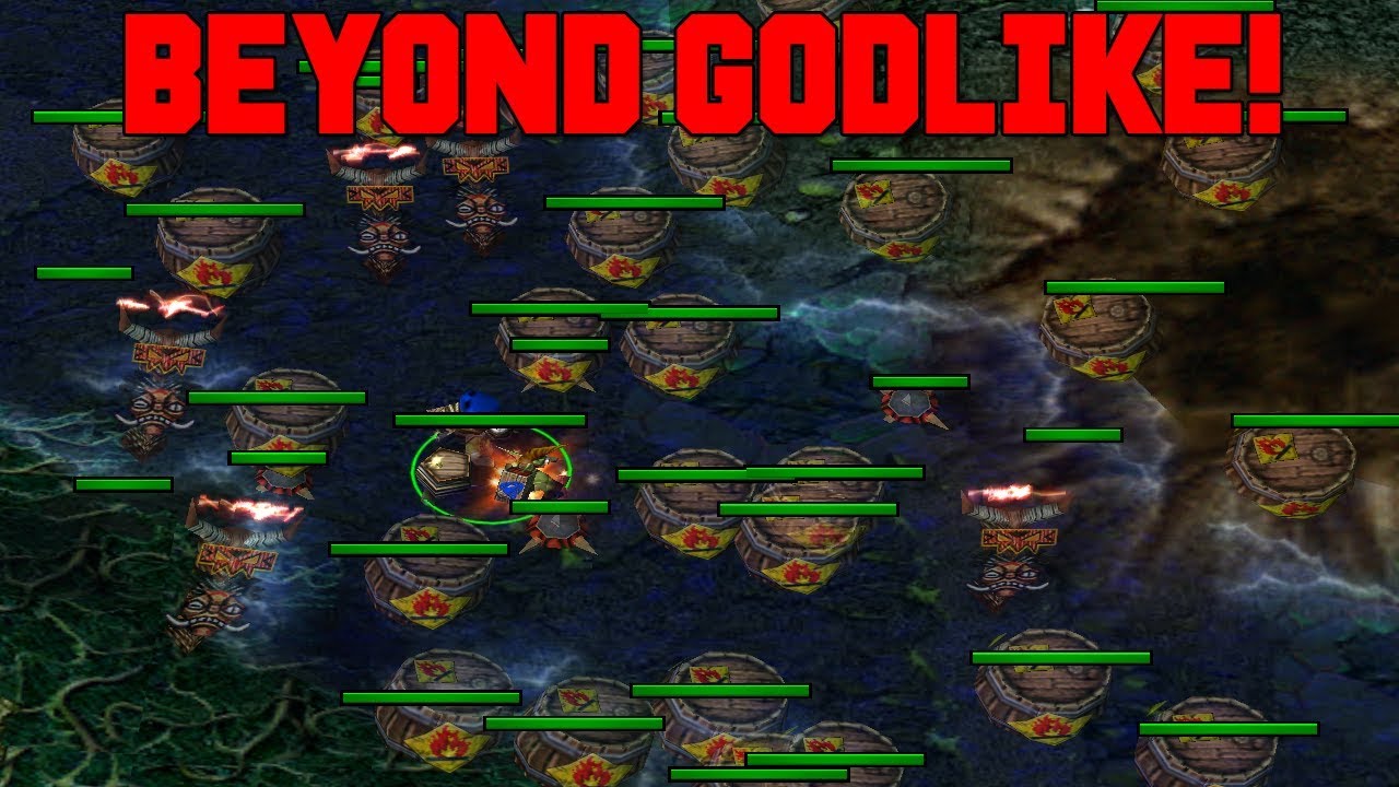 DOTA TECHIES BEYOND GODLIKE (HARD GAME)