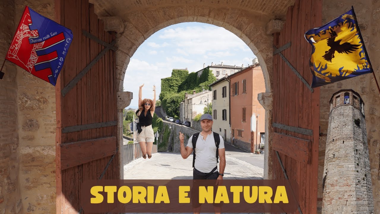 Amelia - Umbria: L'incredibile borgo e la Cascata Senz'Acqua!