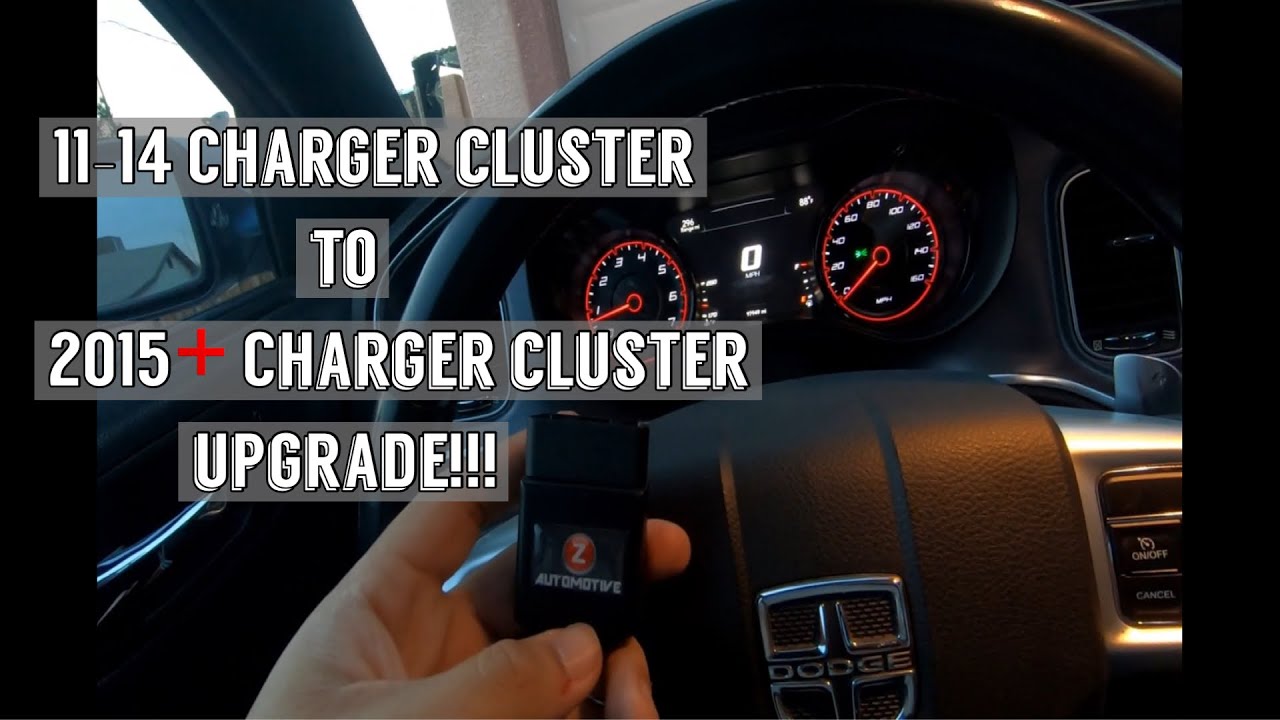 Charger Cluster Swap Upgrade - How To