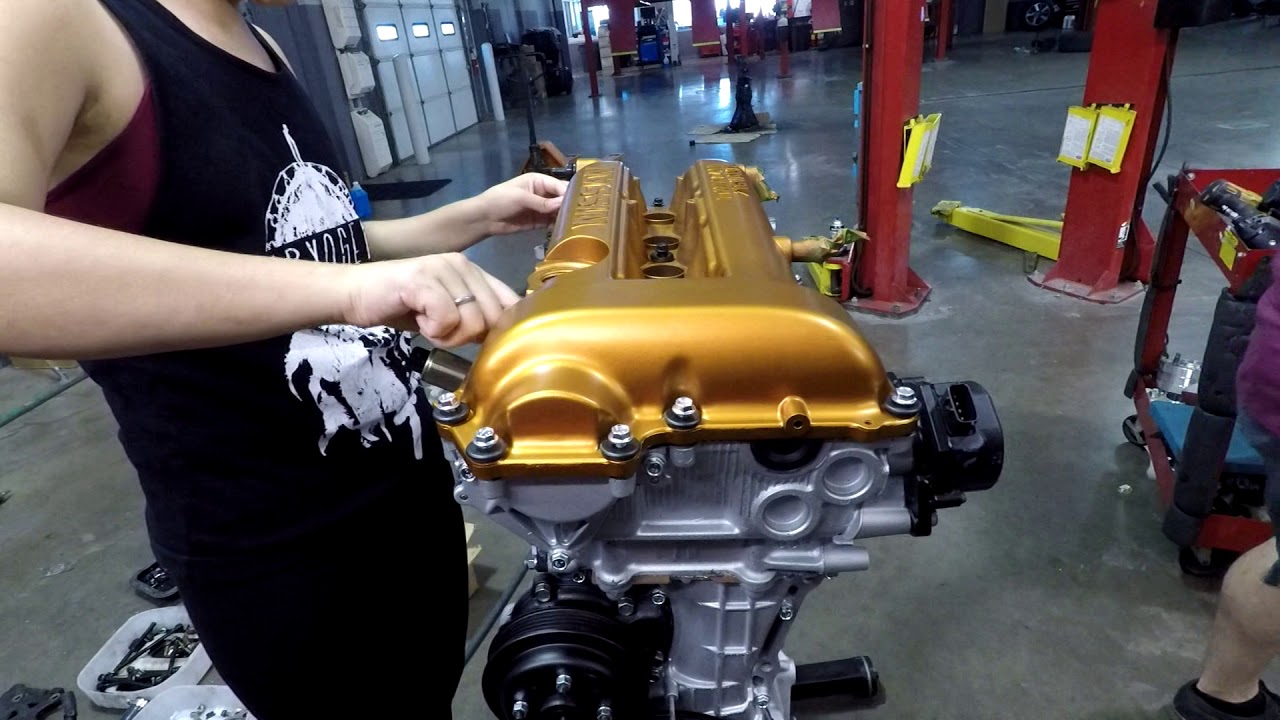SR20DET Final Engine Assembly and First Start!