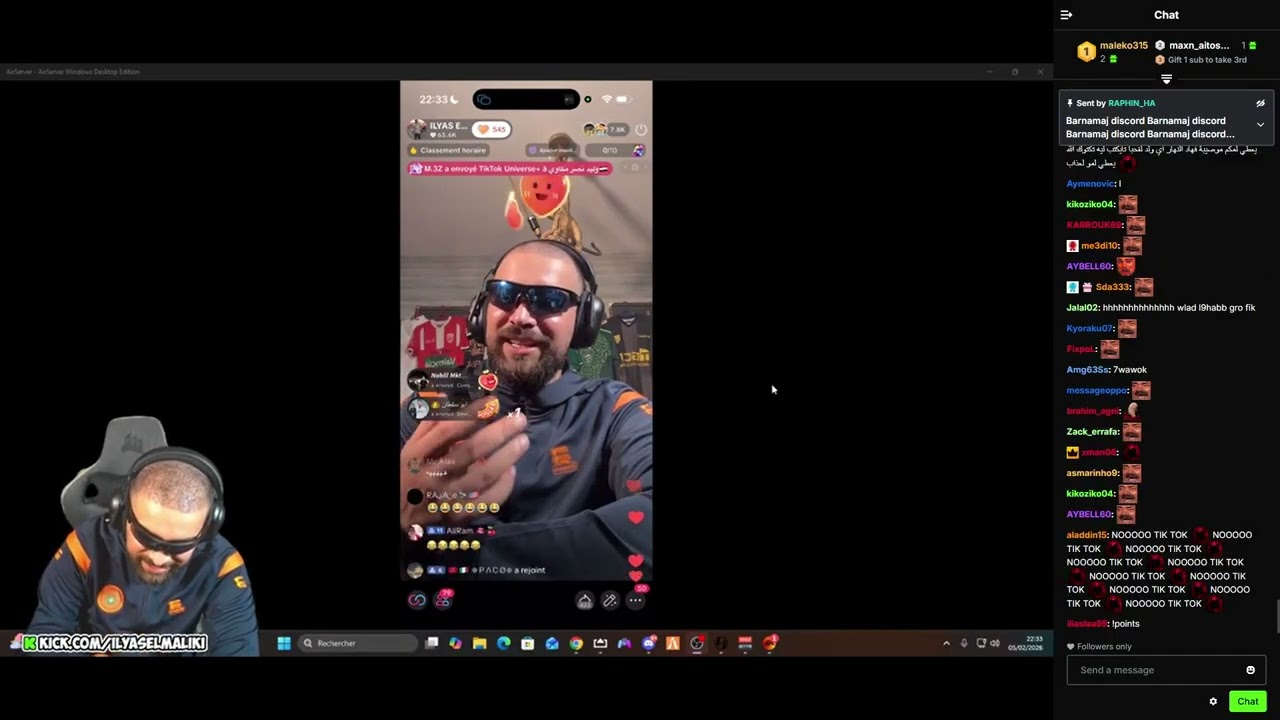 Ilyas Elmaliki tiktok live