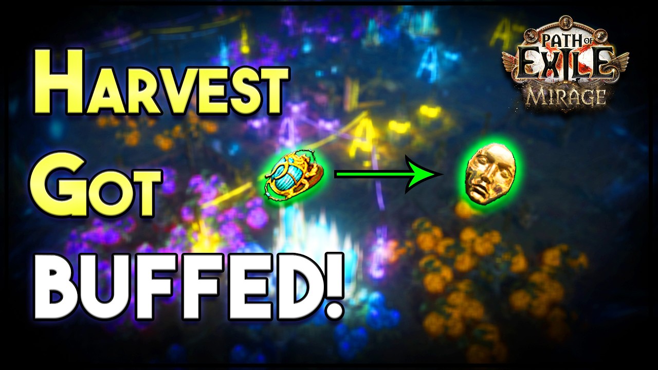 Harvest Just Got a HUGE Buff! - PoE 1 3.28 - Mirage