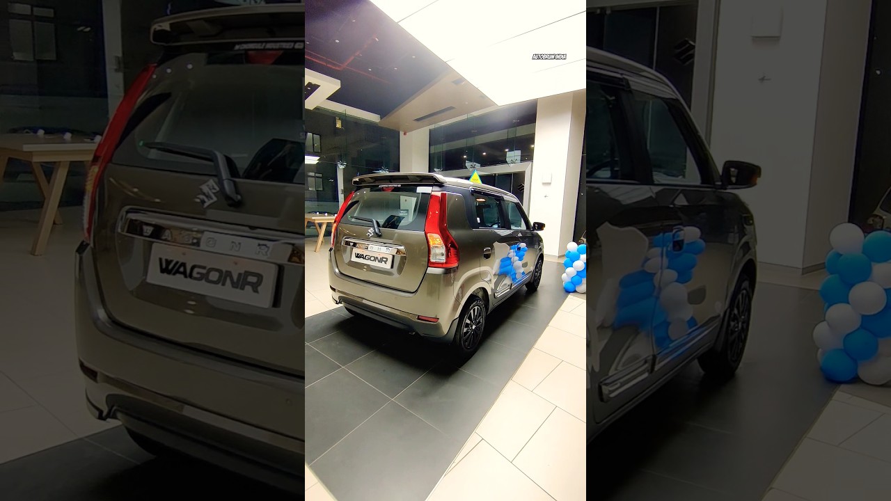 All New Maruti Suzuki Wagon R ZXi Plus Rear Profile 😍🔥