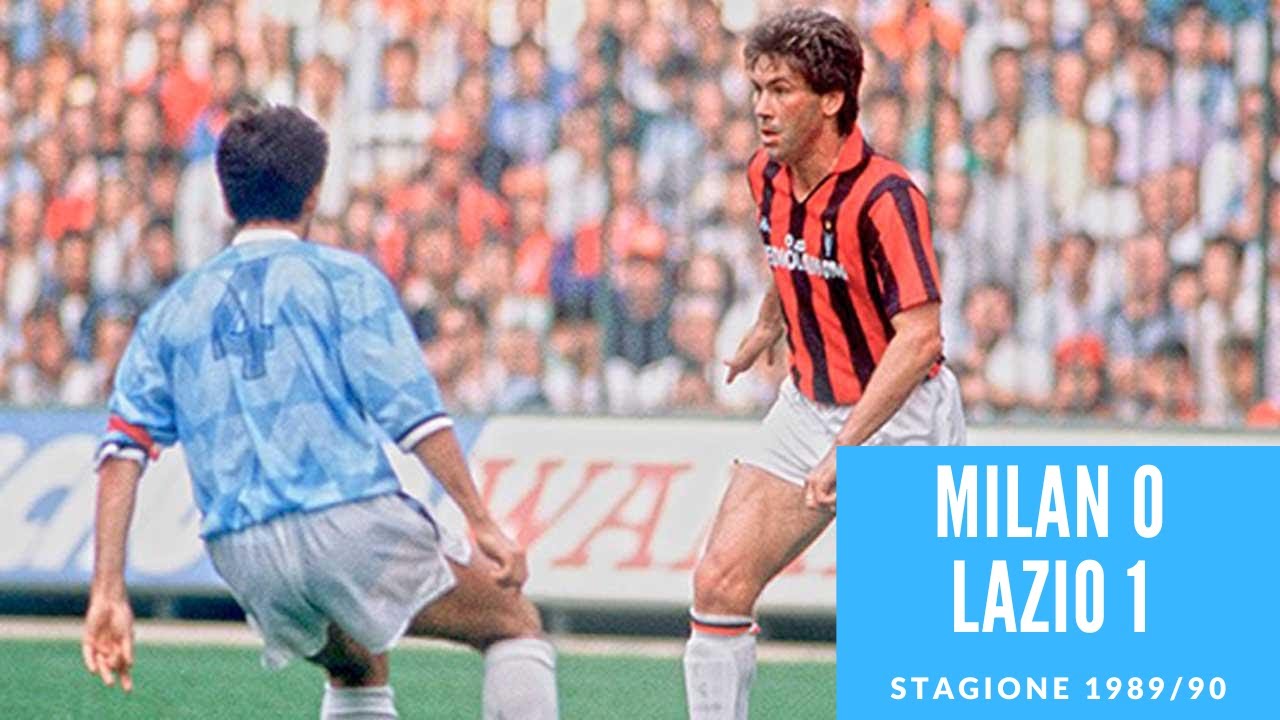 3 settembre 1989: Milan Lazio 0 1