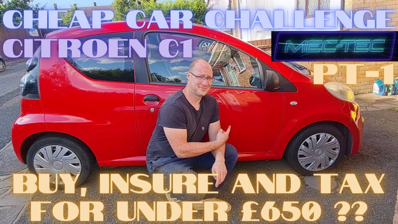 CHEAP CAR CHALLNGE ! CITROEN C1 CITYBUG