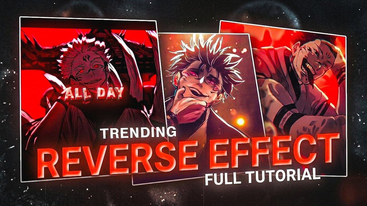 How To Make Anime Edit On Capcut Full Step For Beginners | Capcut Reverse Effect Tutorial 