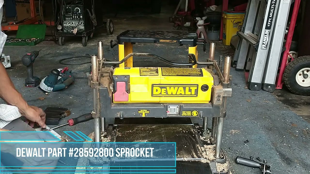 Dewalt DW733 planer broken feed