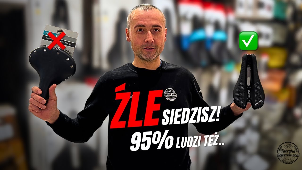 ŹLE siedzisz na rowerze — dlatego boli. 95% osób popełnia ten błąd