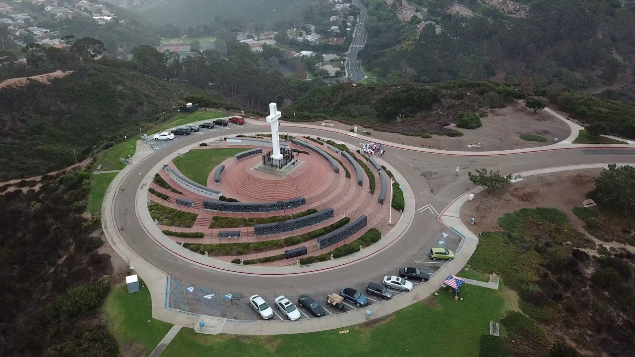 Mt Soledad Verterans Memorial - Drone Video