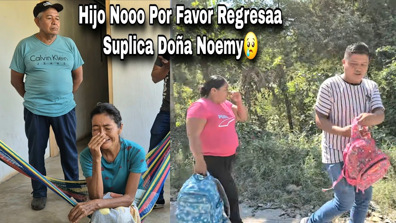 El Dolor Más Grande  Para Doña Noemy Al Saber Que Rosa Se Llevo A Jucho Sin Avisarle Y Despedirse😭💔