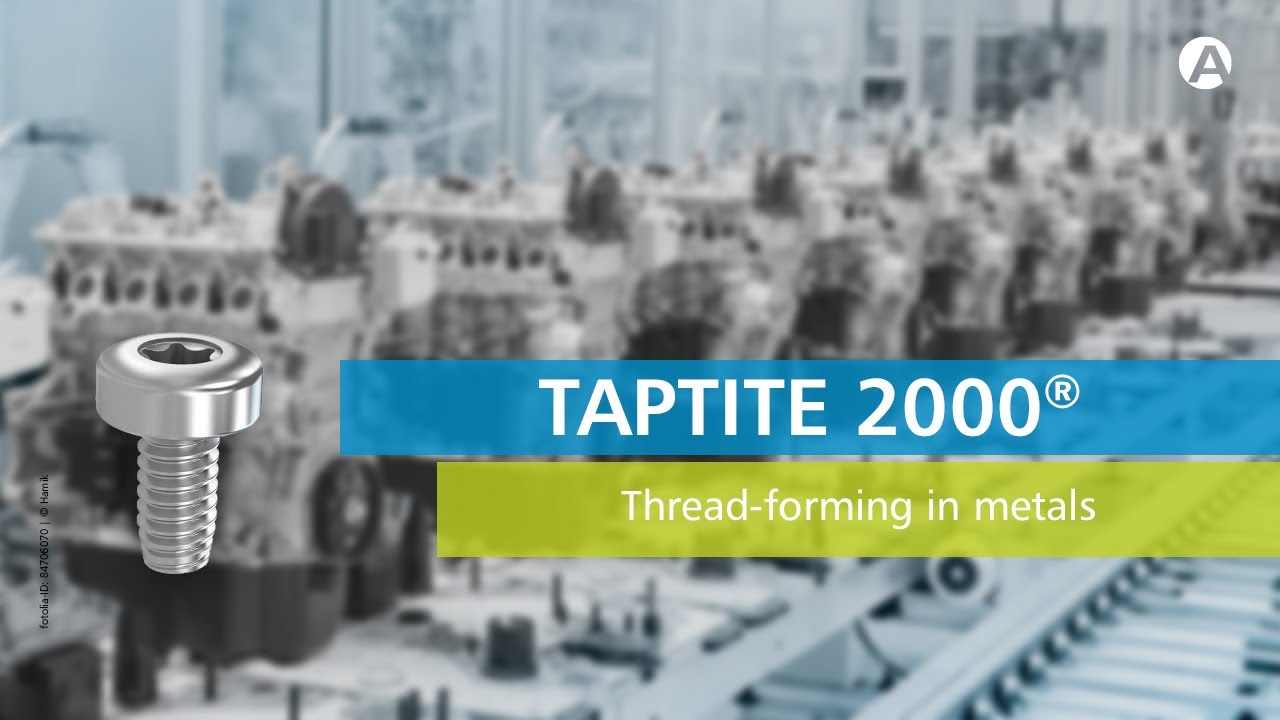 How does thread-tapping in metals work?