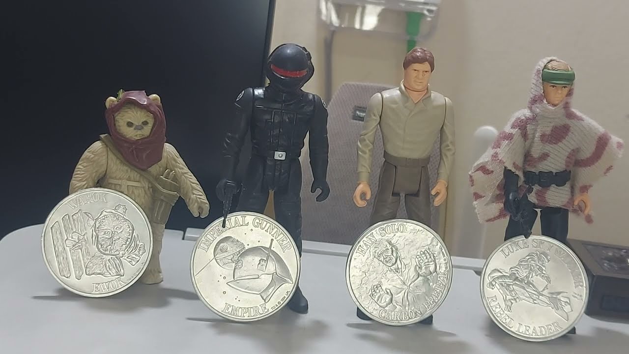 Monedas star wars vintage Kenner y moneda TAC 7 12 2025