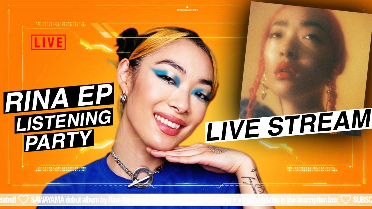 🔴#RINATVLIVE - RINA EP (+ non album singles) listening party 🎉 #stayhome #withme