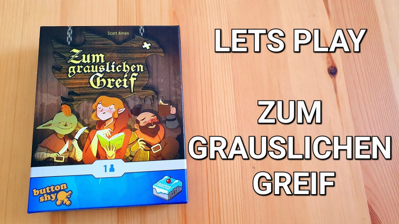ZUM GRAUSLICHEN GREIF, kniffliges Kartenspiel // Playthrough #brettspielvibes