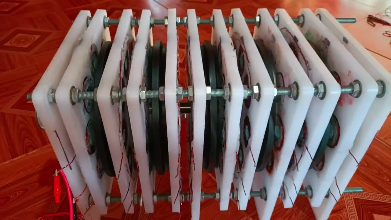 Moto tự chạy, phát điện tuần hoàn 5000w, chạy không cần moto