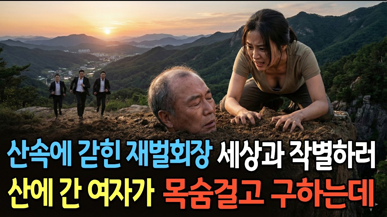 생매장당한 10조 재벌회장 죽고싶어 산에 간 여자가 목숨걸고 구하게 되는데 / 인생사연 / 인생드라마 / 오디오북 / 시니어사연