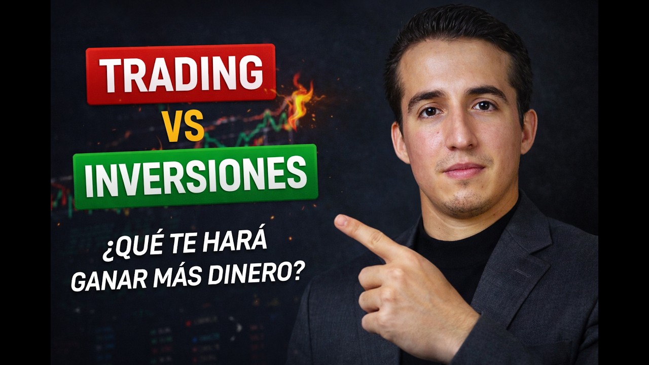 Trading vs Inversión a Largo Plazo: ¿Qué estrategia realmente gana dinero? (Resultados reales)