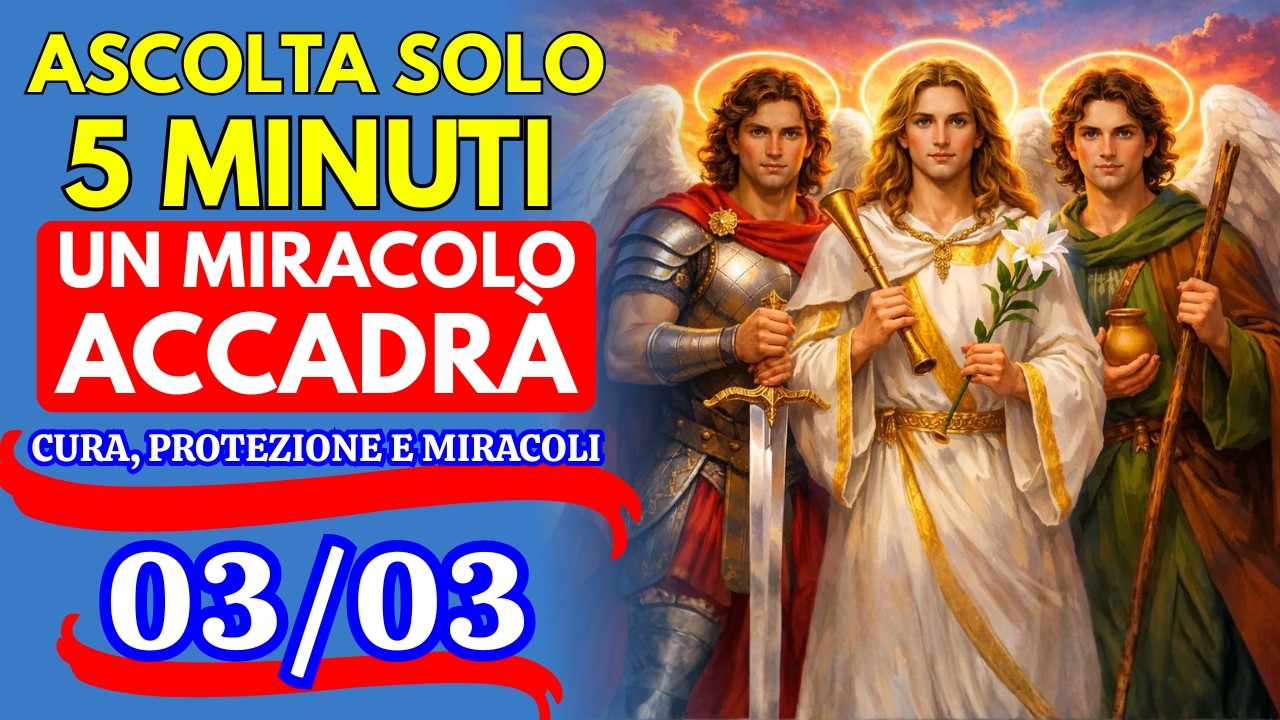 Cura, Protezione e Miracoli: Ricevi la Visita dei 3 Arcangeli nella Tua Casa Oggi!