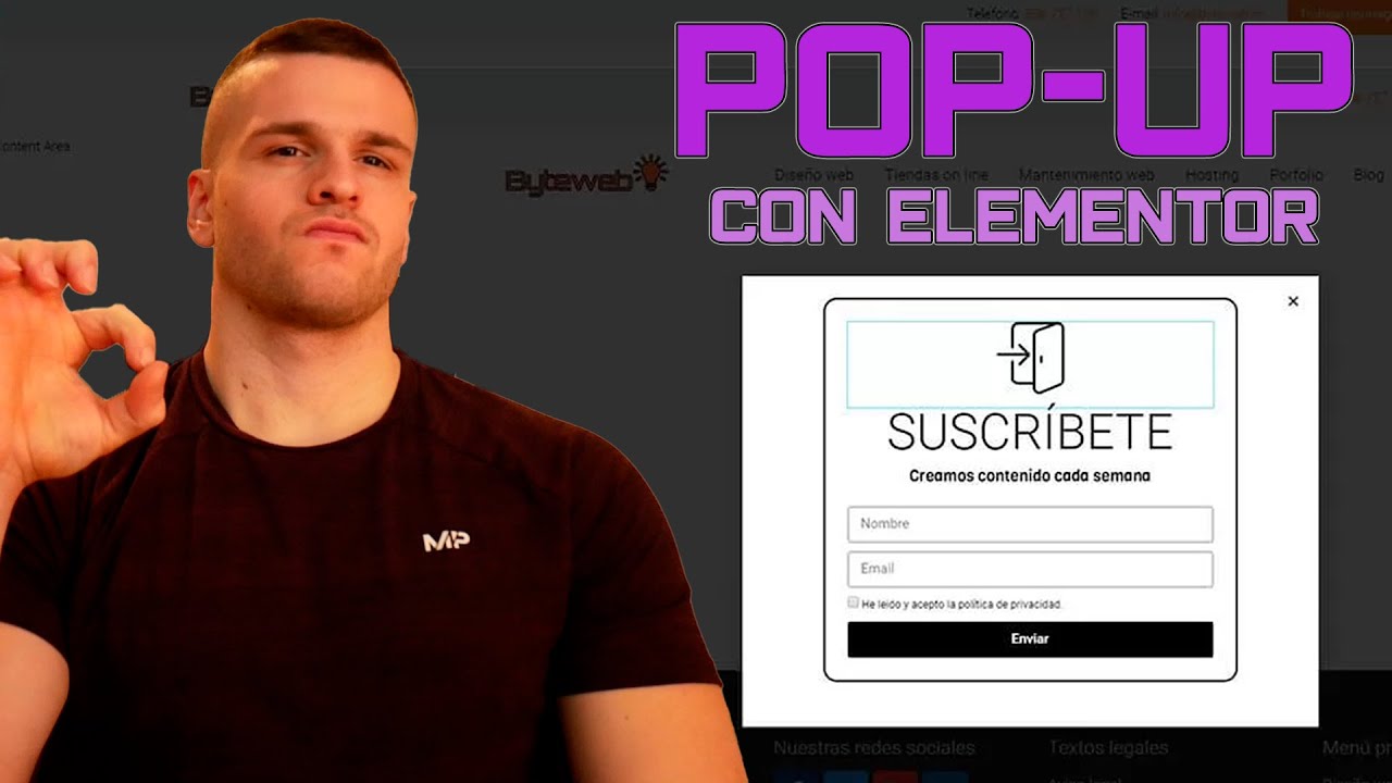 ➡️ Cómo crear un POP UP con ELEMENTOR PRO | Ventanas Emergente en WordPress