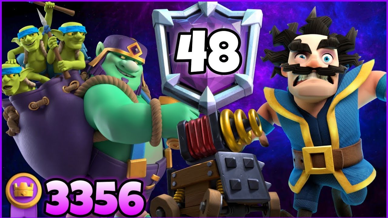 3356🥇 with Goblin Giant Sparky Deck.!