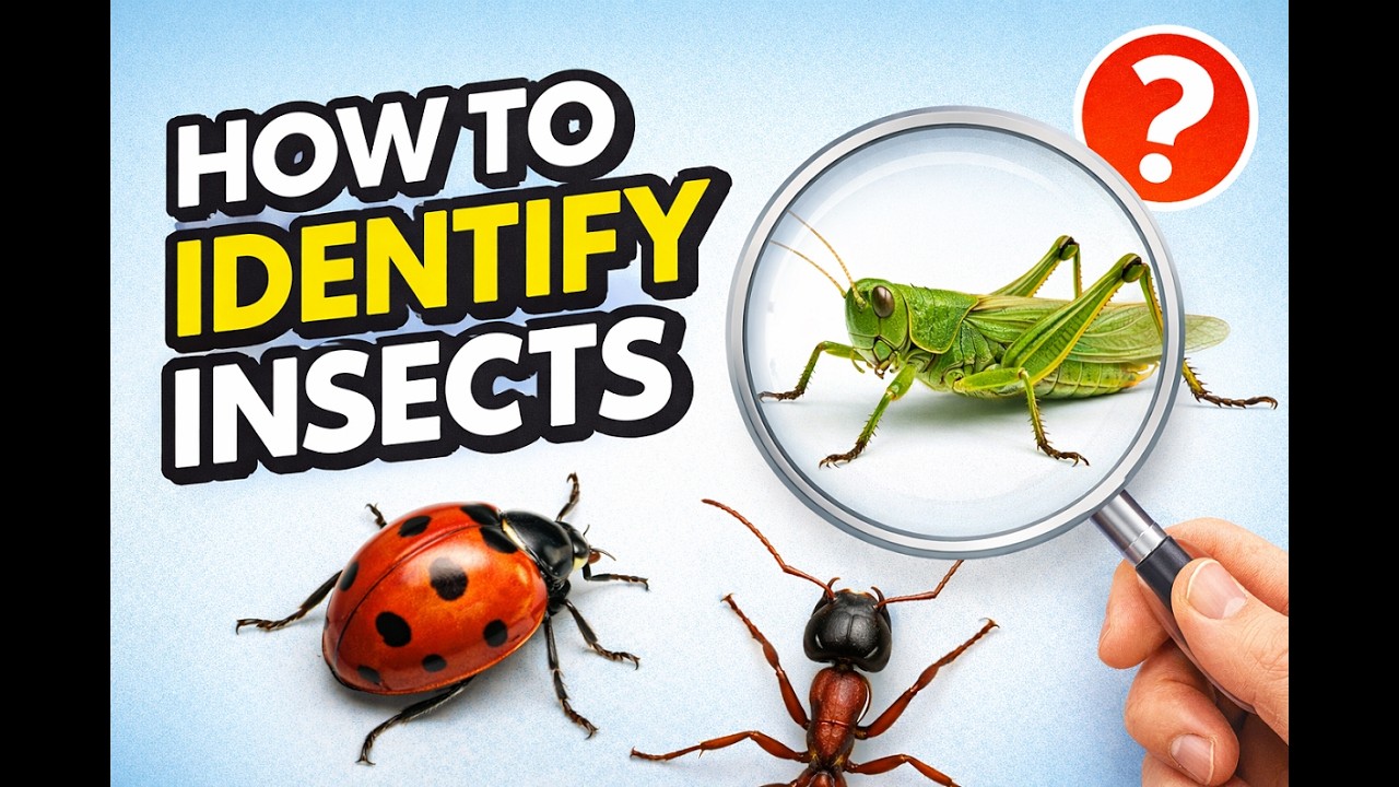 How to Identify Insects: A Beginner's Guide. #insects #entomology #lucidbio10 #biology