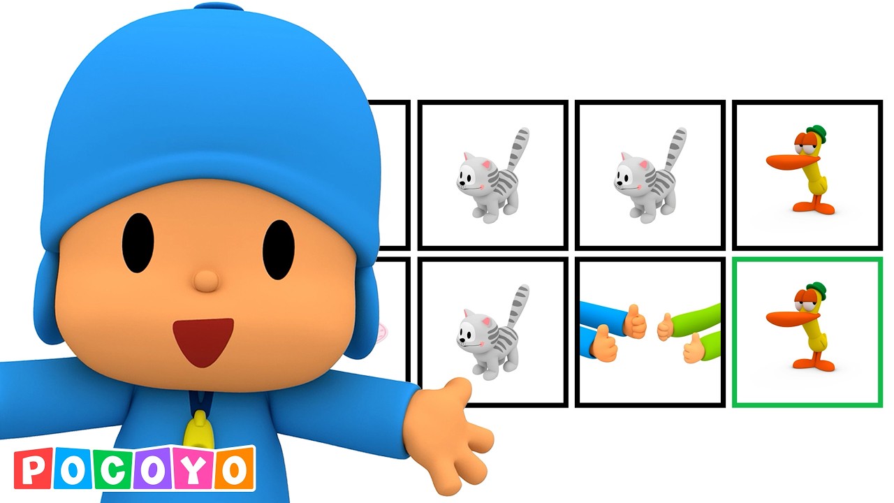 Di la Palabra al Ritmo 🎵 ¡EL RETO DE LAS PALABRAS DE POCOYO! ¡1, 2, 3, 4! | Pocoyó 🇪🇸 Español