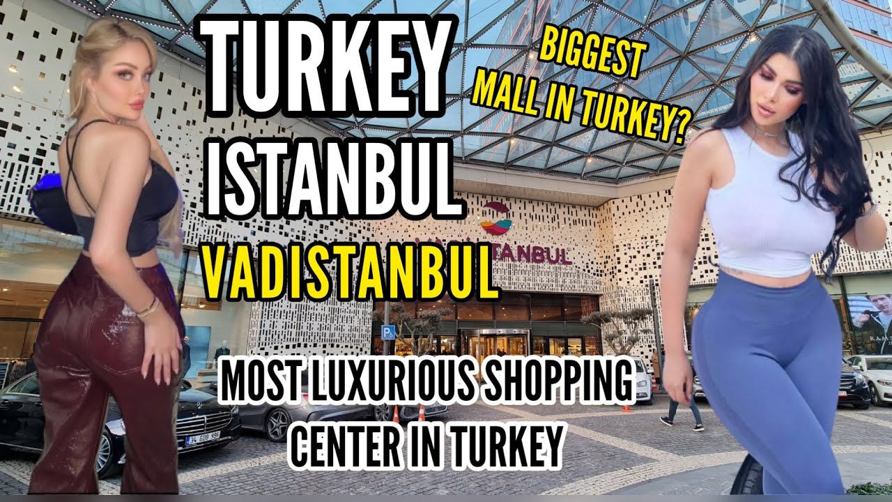 Istanbul Turkey Best Shopping Malls | Vadistanbul Mall 4K Walking Tour | Vlog 20 February 2023
