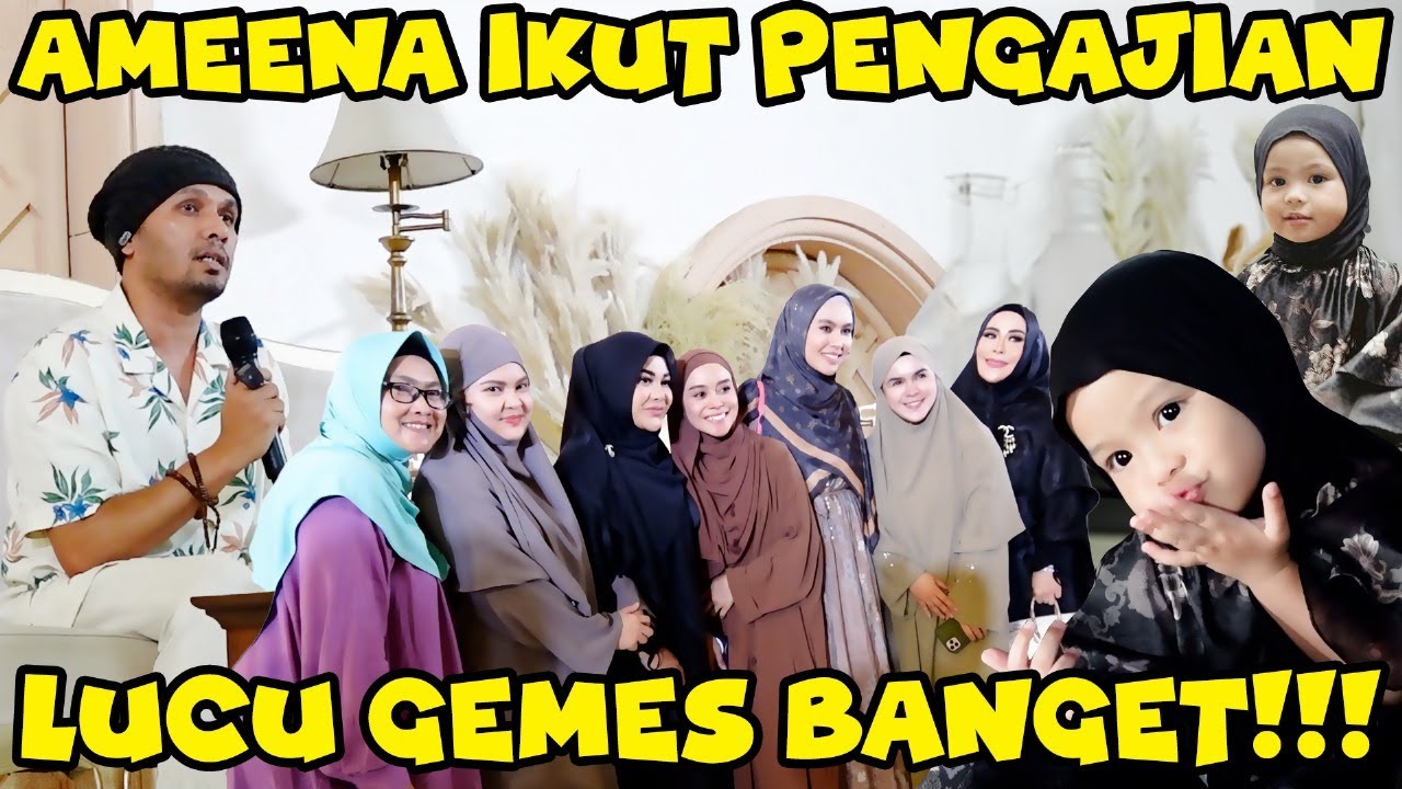 PAKAI HIJAB AMEENA BIKIN GEMES!!!!