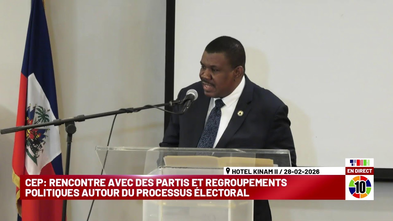 CEP: RENCONTRE AVEC DES PARTIS ET REGROUPEMENTS POLITIQUES AUTOUR DU PROCESSUS ÉLECTORAL