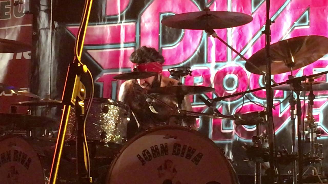 John Diva, Drum Solo Tim Husung Lee Stingray Jr. @ kult.park Lüdenscheid 25.8.16