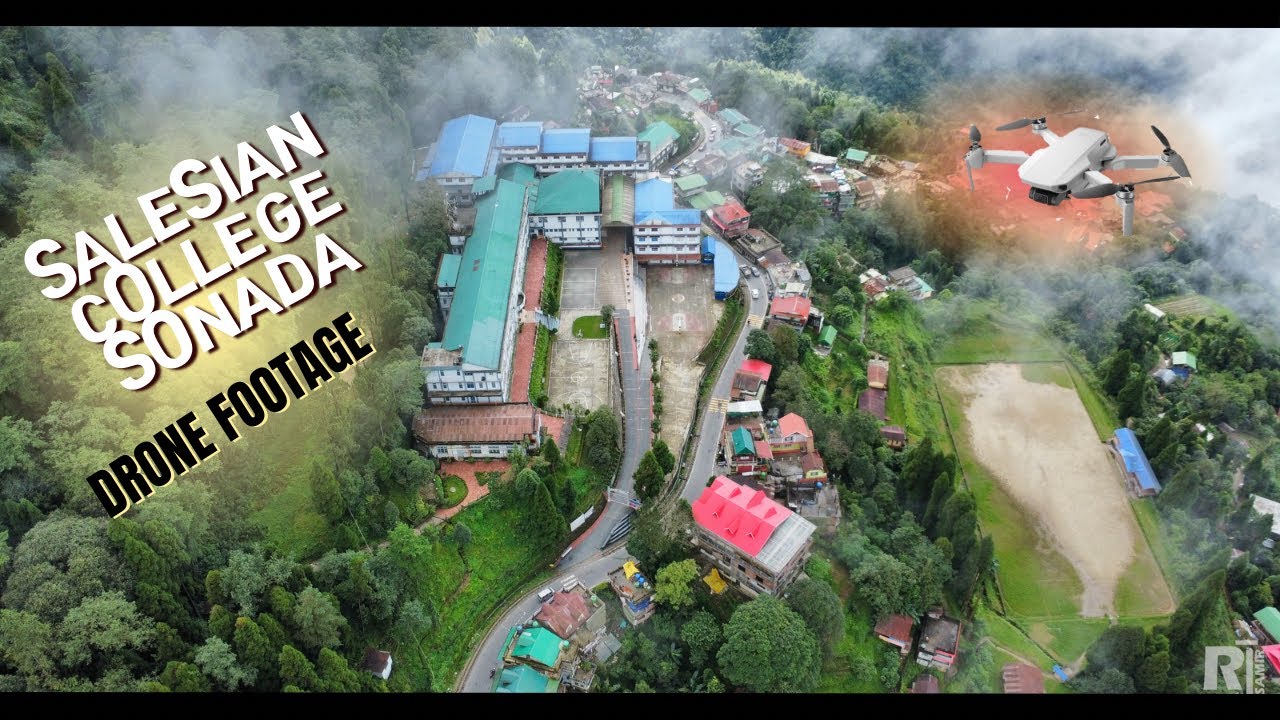 Stunning Aerial Views of Salesian College Sonada || Drone Footage Tour || DJI Drone || Rj Samir