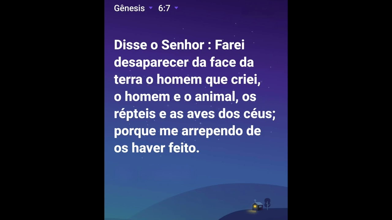 Estudo da Bíblia | Gênesis 6:7
