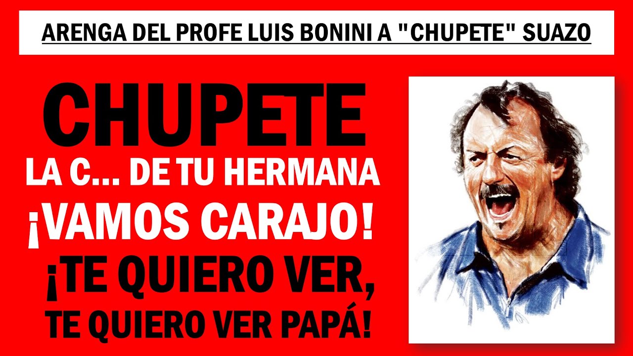 Arenga del profe Luis Bonini a 