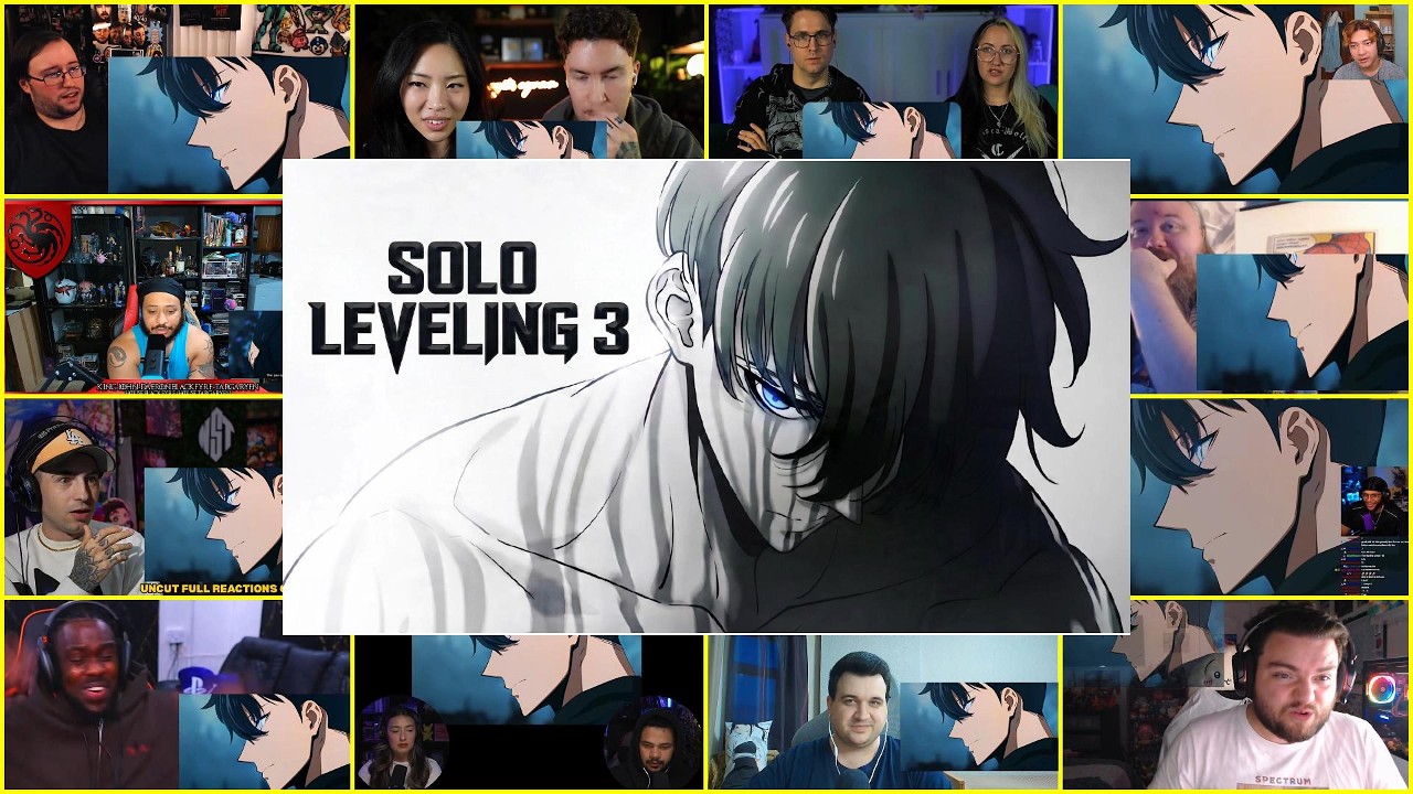 😱 SOLO LEVELING: Beyond the System🔥 | First Look MEGA Reaction Mashup