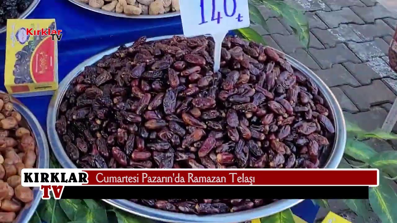 Cumartesi Pazarın'da Ramazan Telaşı