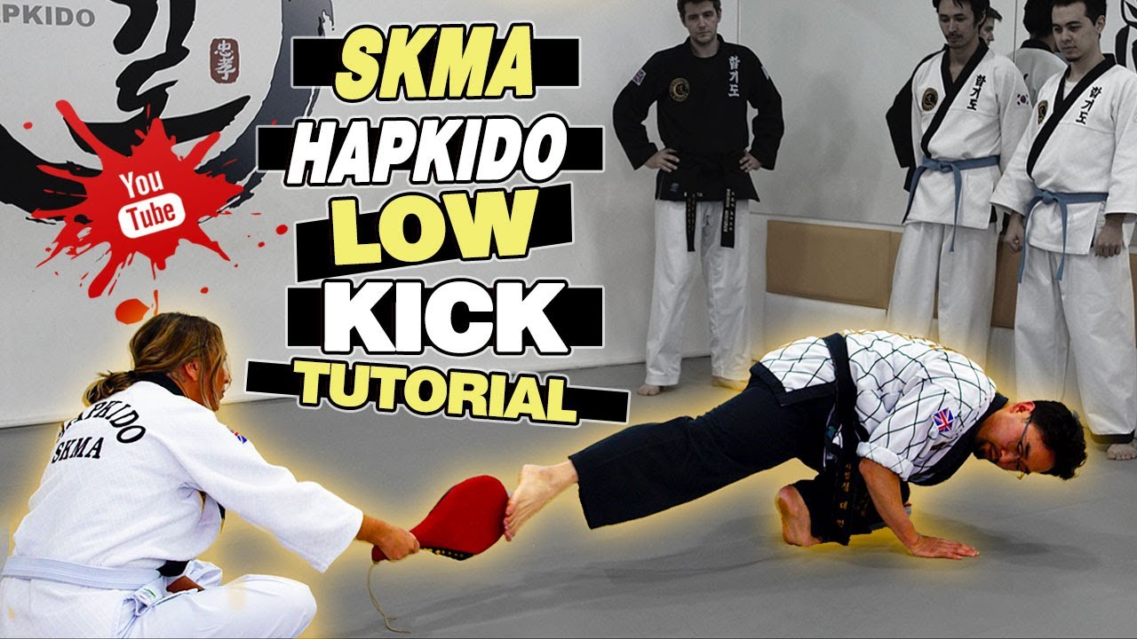 HOW TO DO LOW KICKS (TUTORIAL) - SKMA HAPKIDO TECHNIQUES